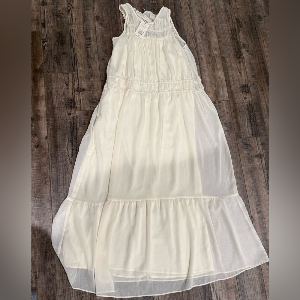 Target Cream Maxi Dress new size small